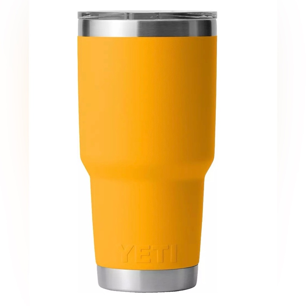 Yeti Rambler 30 oz Tumbler - Yellow (BeeKeeper) with Stainless Accents - Picture 10 of 14